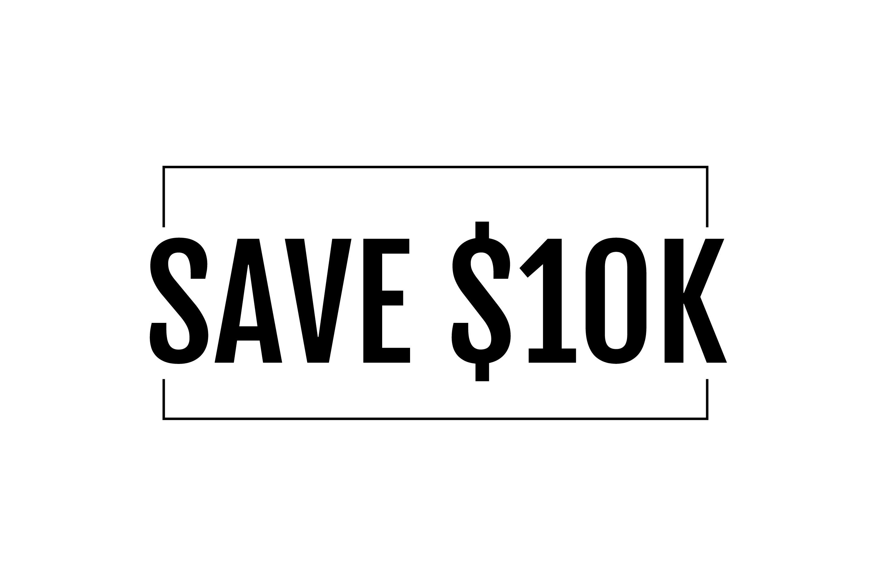 Save $10K Logo